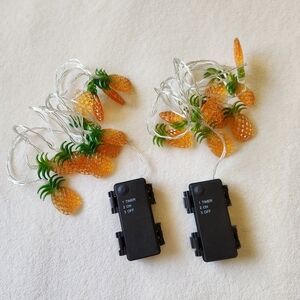 Pineapple String Lights with Timer